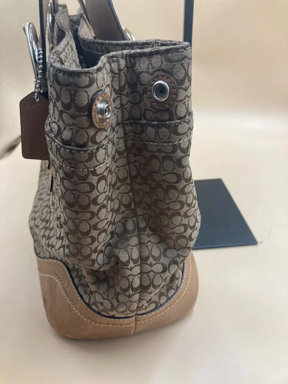 Coach signature monogram
